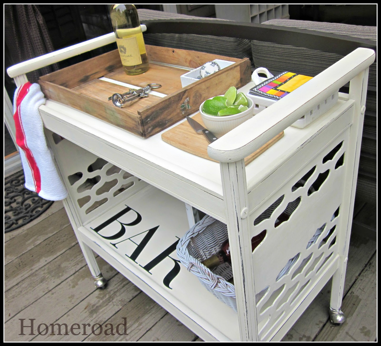homeroad Beverage & Bar Cart