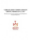Materiales de niños y jóvenes del MFC de España para preparar la JMJ Madrid 2011