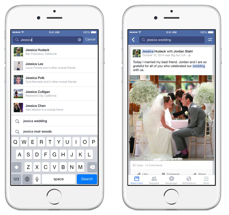 Facebook Launches Graph Search For iPhone
