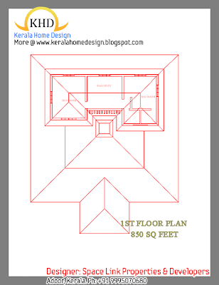 nalukettu house plan - 2750 Sq. Ft nalukettu house plan - 2750 Sq. Ft