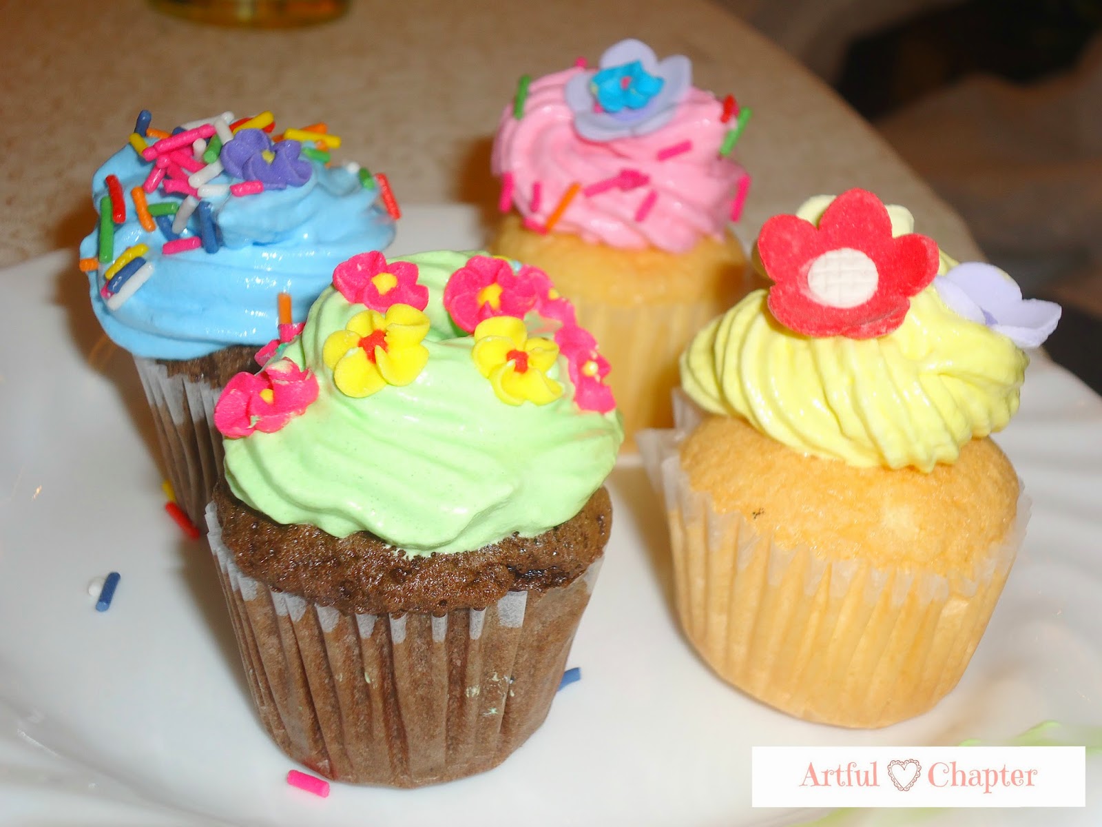Decorating Mini Cupcakes Artful Chapter