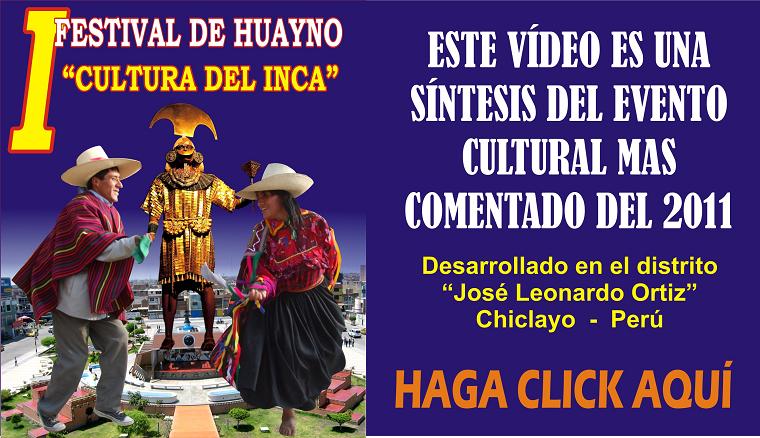 PRESENTAMOS PARA USTEDES EL VÍDEO DEL PRIMER FESTIVAL DE HUAYNO