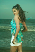 Priyamani, transparent, dress, at, beach