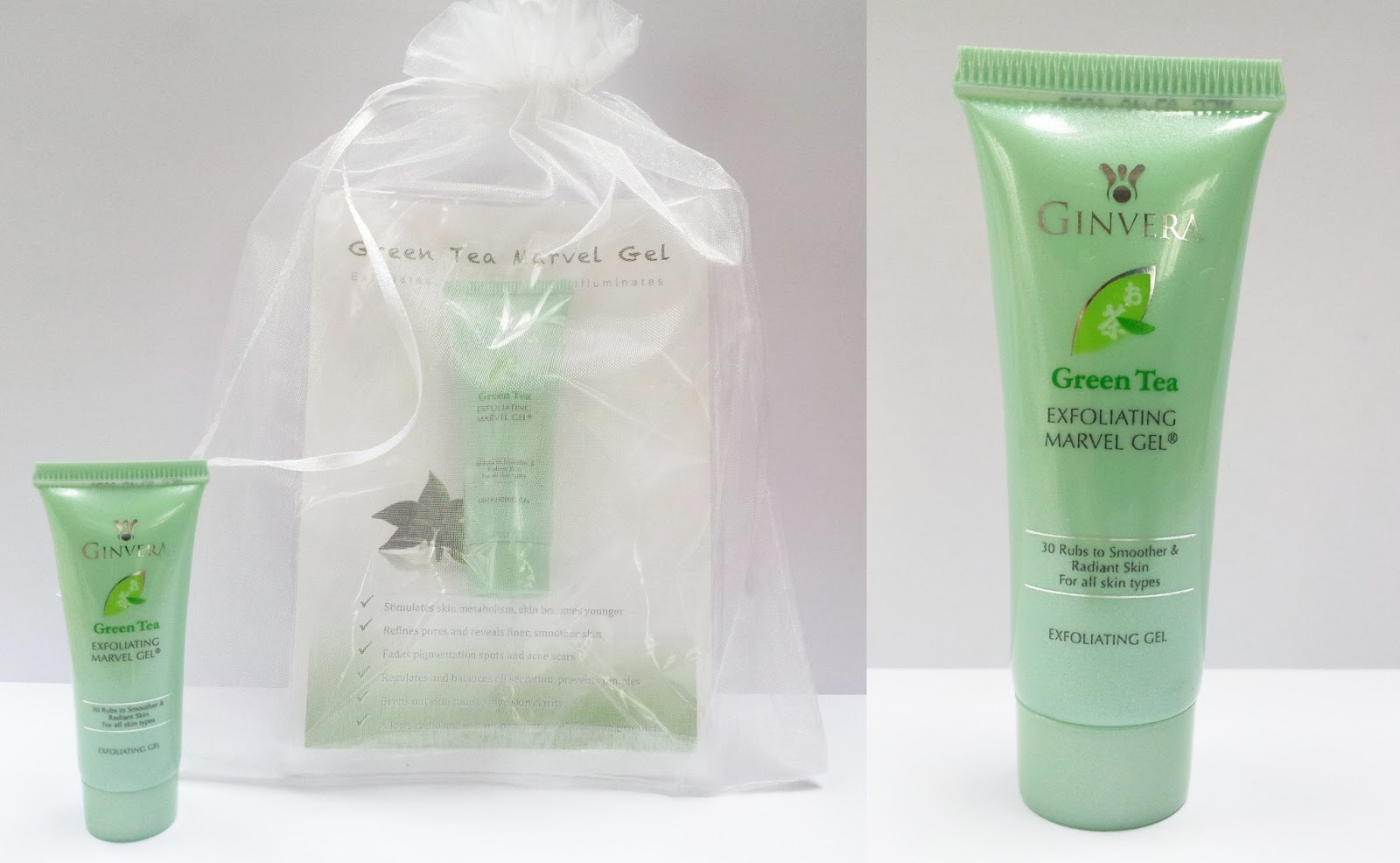 Navilicious Beauty First Impressions Ginvera Green Tea Exfoliating
