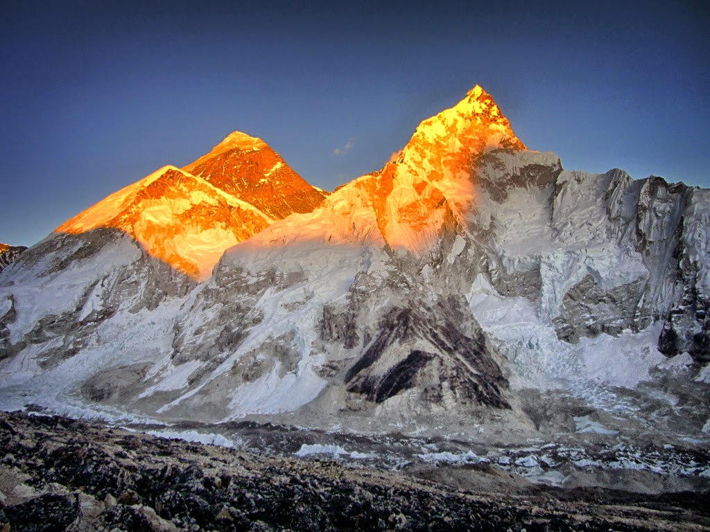 Climb till skies on Everest
