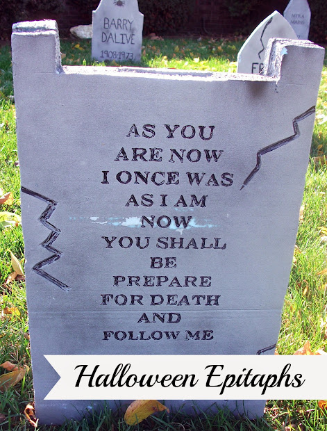 Funny Halloween Tombstone Epitaph Sayings Funny Halloween Tombstone Epitaph Sayings