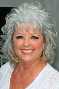 paula deen hair style