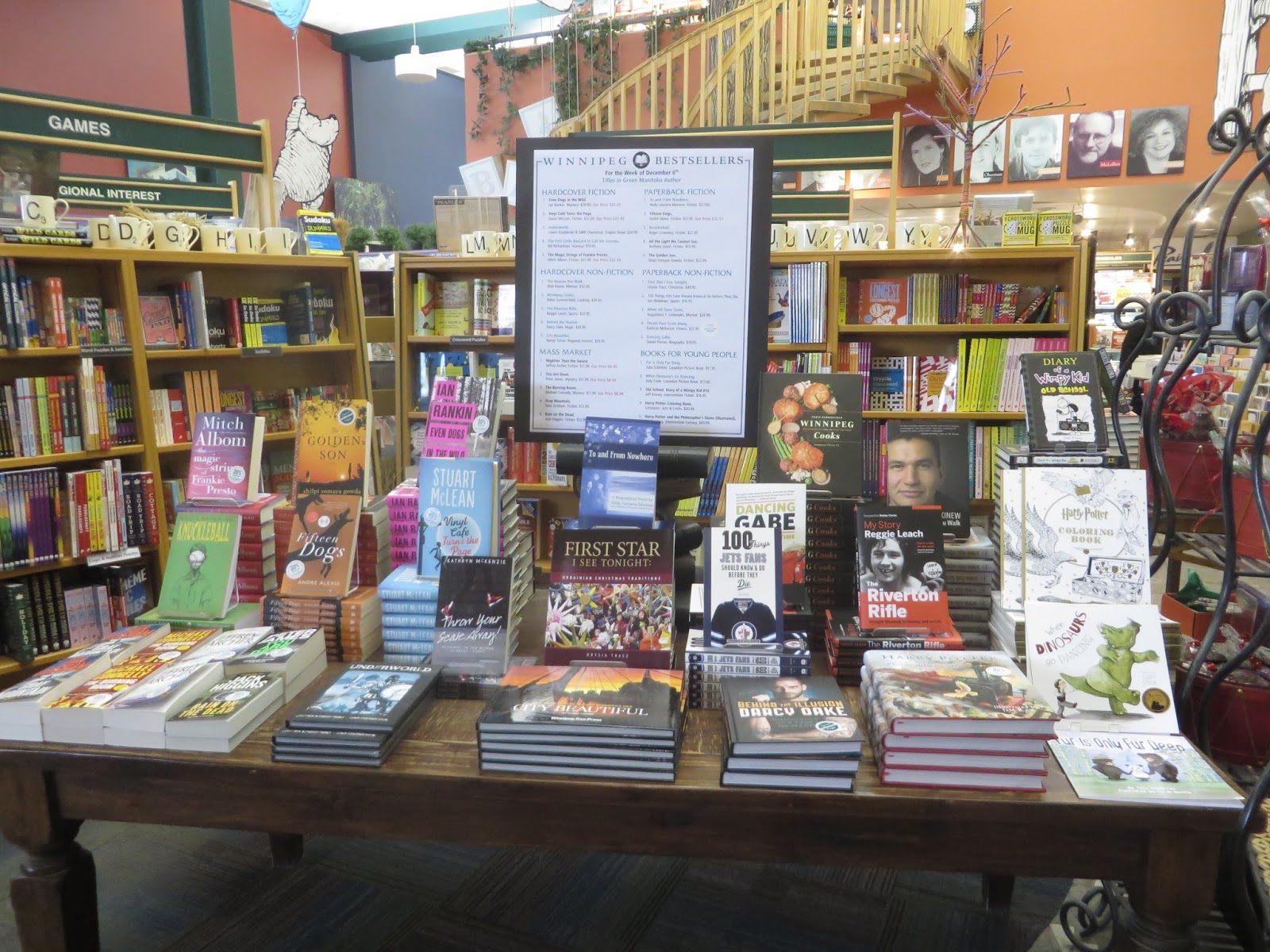 Ukrainian ChristmasTraditions Book: IN WINNIPEG BOOK STORES