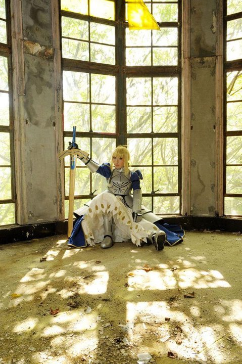 CosRain.Com Sakuya＇s COSPLAY - Saber