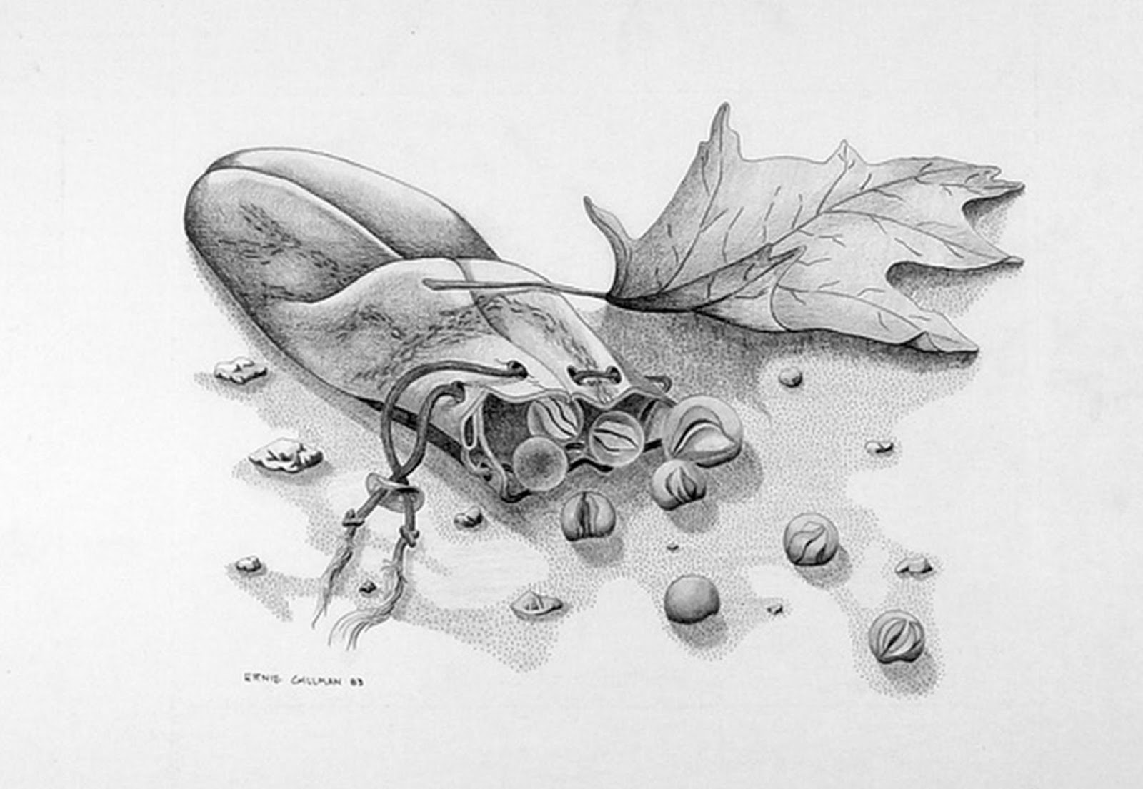 Pintura Moderna y Fotografía Artística : El dibujo de las sombras en la