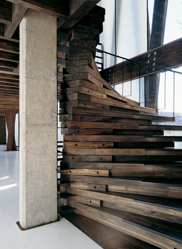 Creative Stairs For Top Inspiration Thick spiral wooden stairs