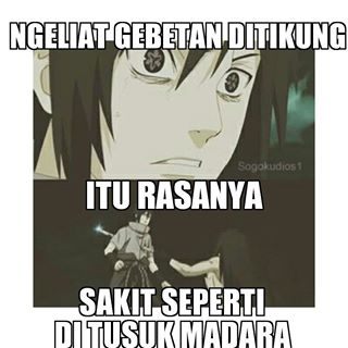 Gambar Meme Komik Naruto Lucu Indonesia