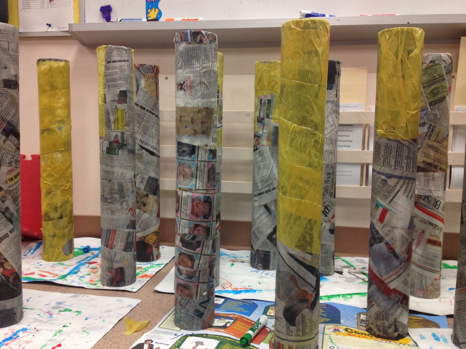 Michelle Dupuis Education Homemade Papier Mache recipe