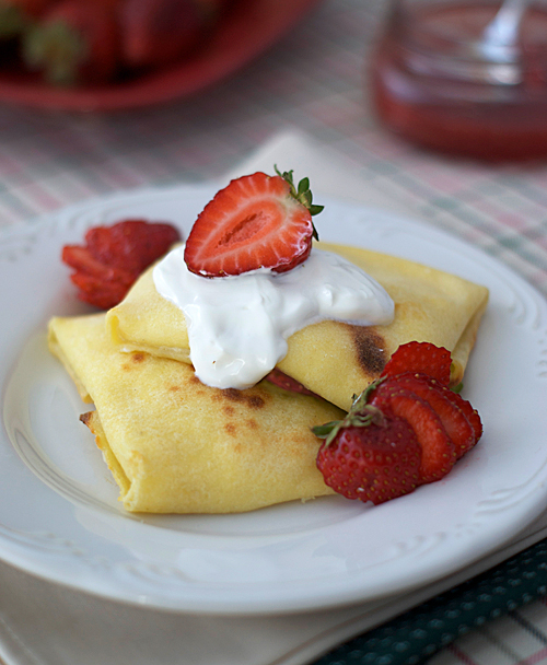 cheese blintzes