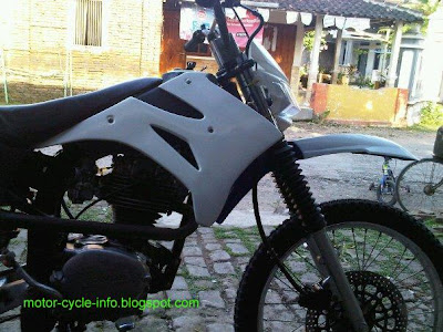 motor honda CB modif to trail CB modif to trail