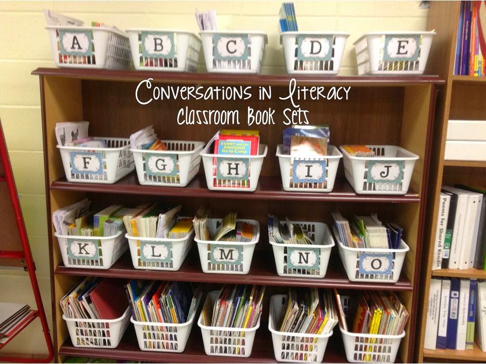 Conversations in Literacy Classroom Reveal Blue, Teal & Lime Green