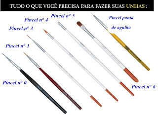 Pincel de unhas Pincel para unhas