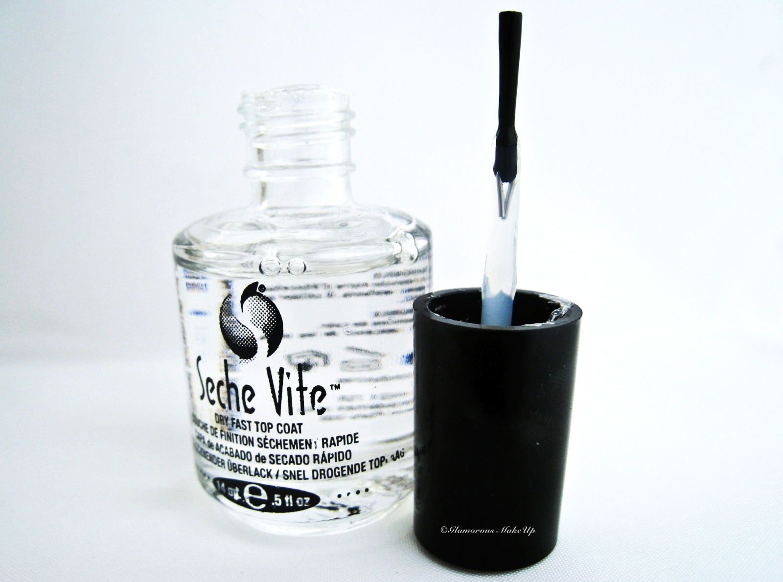 Seche Vite Dry Fast Top Coat Review Glamorous MakeUp