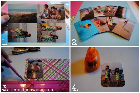 Make a Mini Photo Album with a Keyring! (Serenity Now blog)