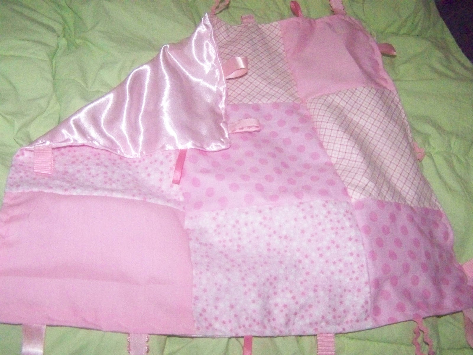 A to Z for Moms Like Me Baby fidget blankets