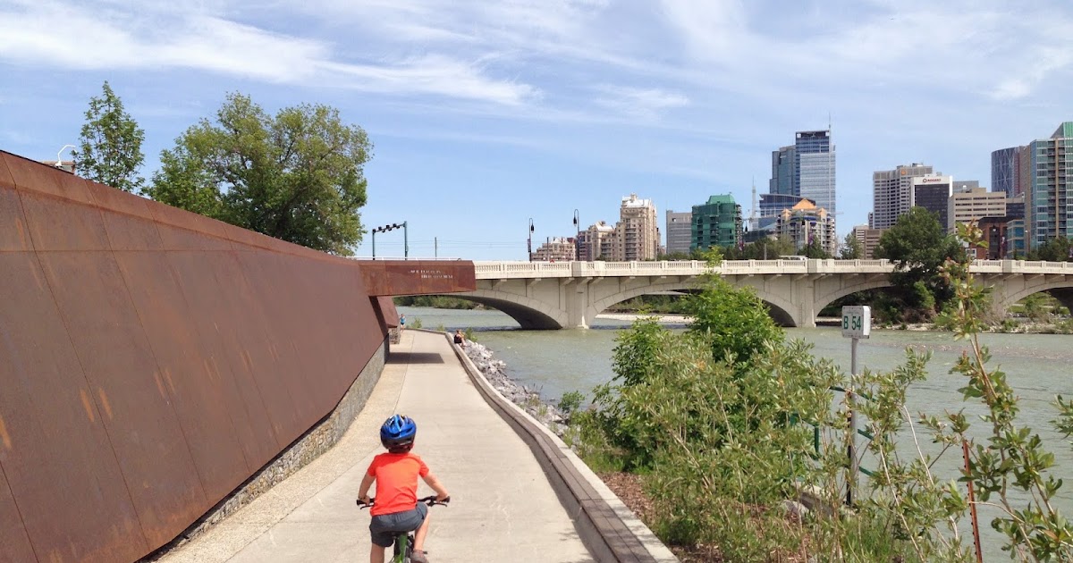 Family Adventures in the Canadian Rockies Familyfriendly Biking on Calgary's Bow River Pathway
