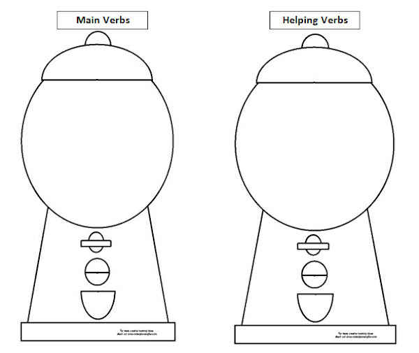 Printable Gumball Machine Template