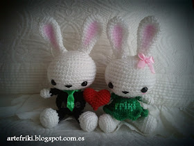 conejo amigurumi crochet doll ganchillo muñeco bunny cute 