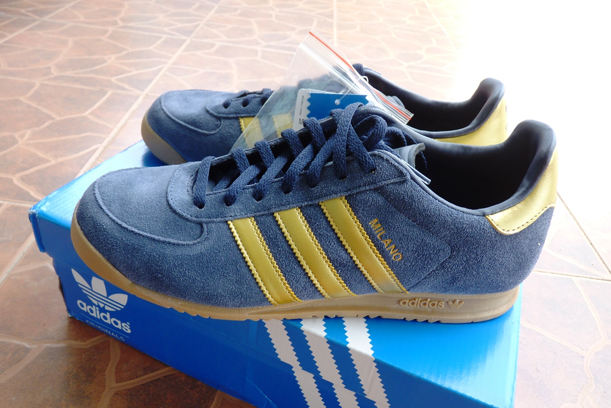 adidas milano blue gold