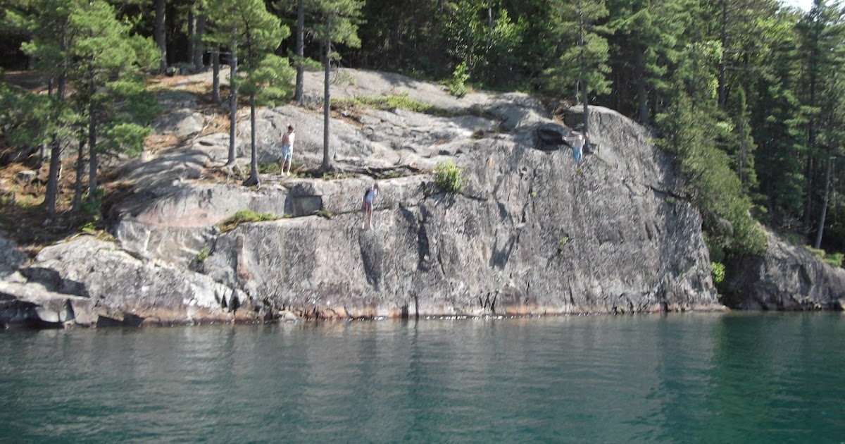 northernbliss THE AMAZING CLIFF DIVERS OF BASSWOOD LAKE