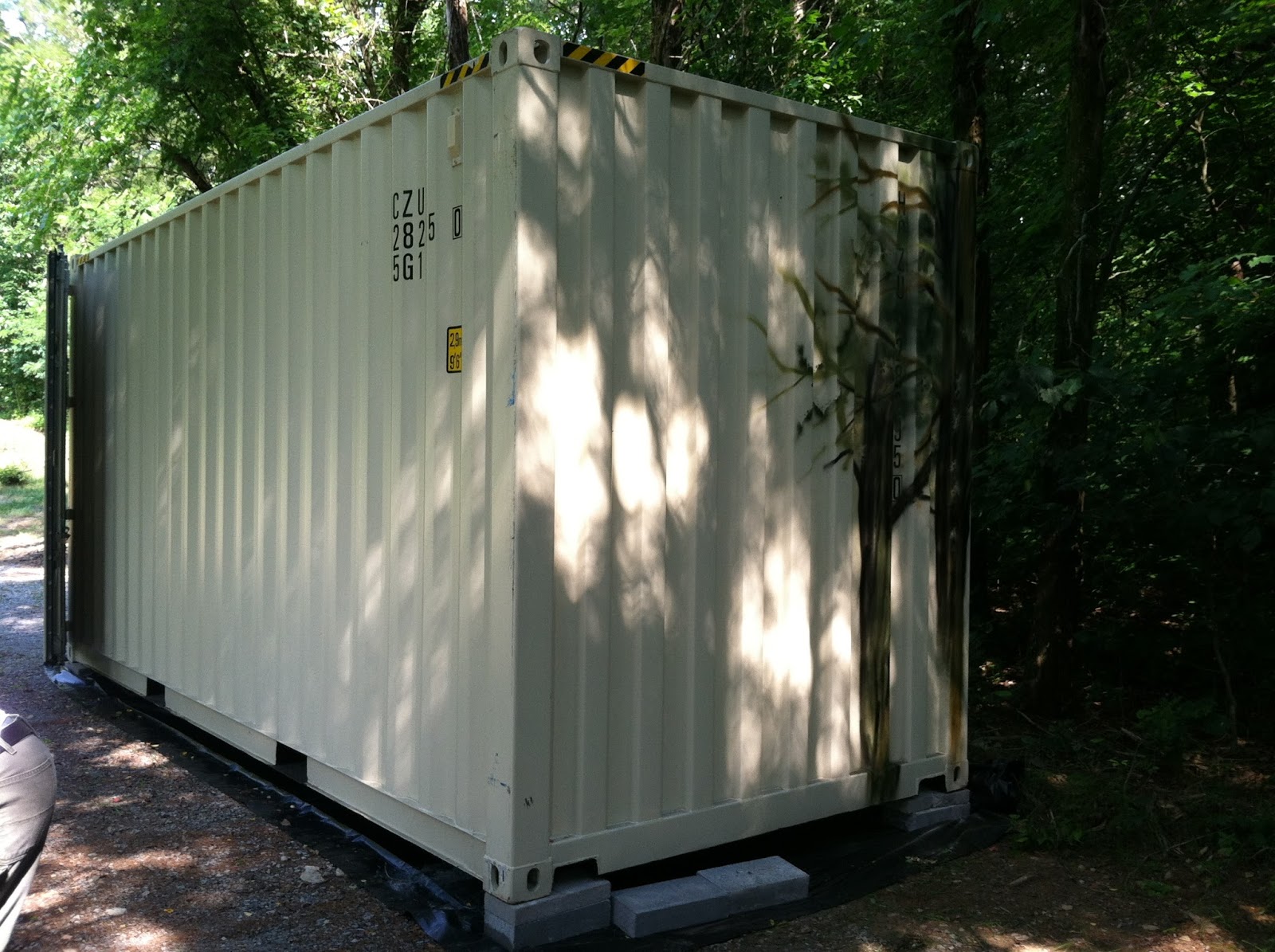 Duff Clothing TRUE CAMO ON SHIPPING CONTAINER