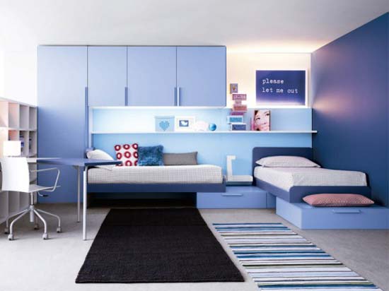 DORMITORIOS AZULES BLUE BEDROOMS DORMITORIO AZUL by dormitorios.blogspot.com
