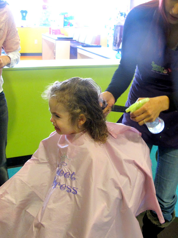 Brielle's first haircut! title=
