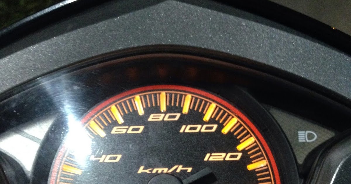 Ganti lampu speedometer vario 125