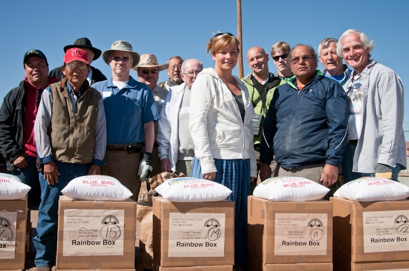 AdoptANativeElder Blog Food Run Report Leupp 4/28/11