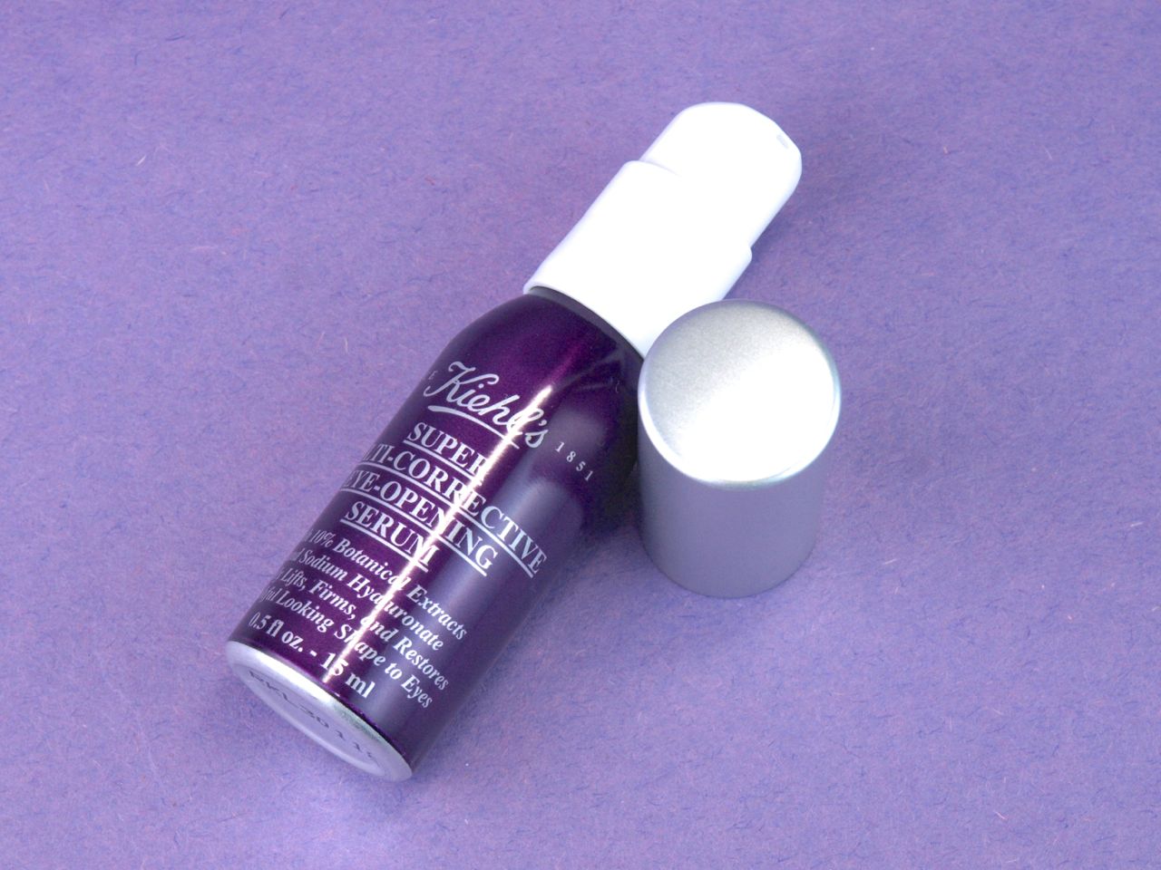 Kiehl's Super MultiCorrective Cream & EyeOpening Serum Review The