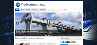 WpEngineering Blogger Template WpEngineering Blogger Template is a Wordpress To Bloggre Converted free blogger Template