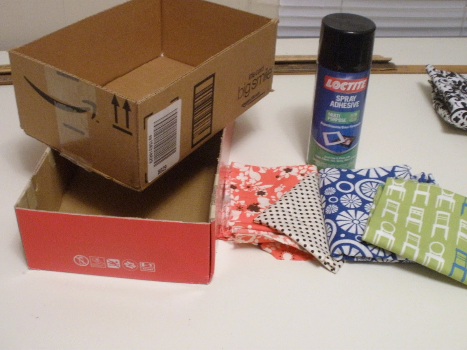 handmade by stacy vaughn fabric wrapped boxes