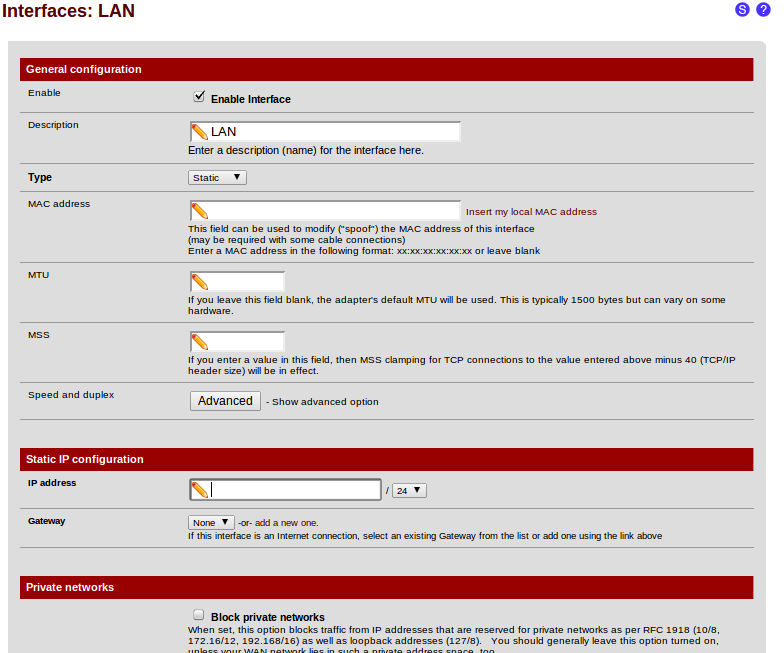Pfsense 2.0.1 Dual Wan Configuration
