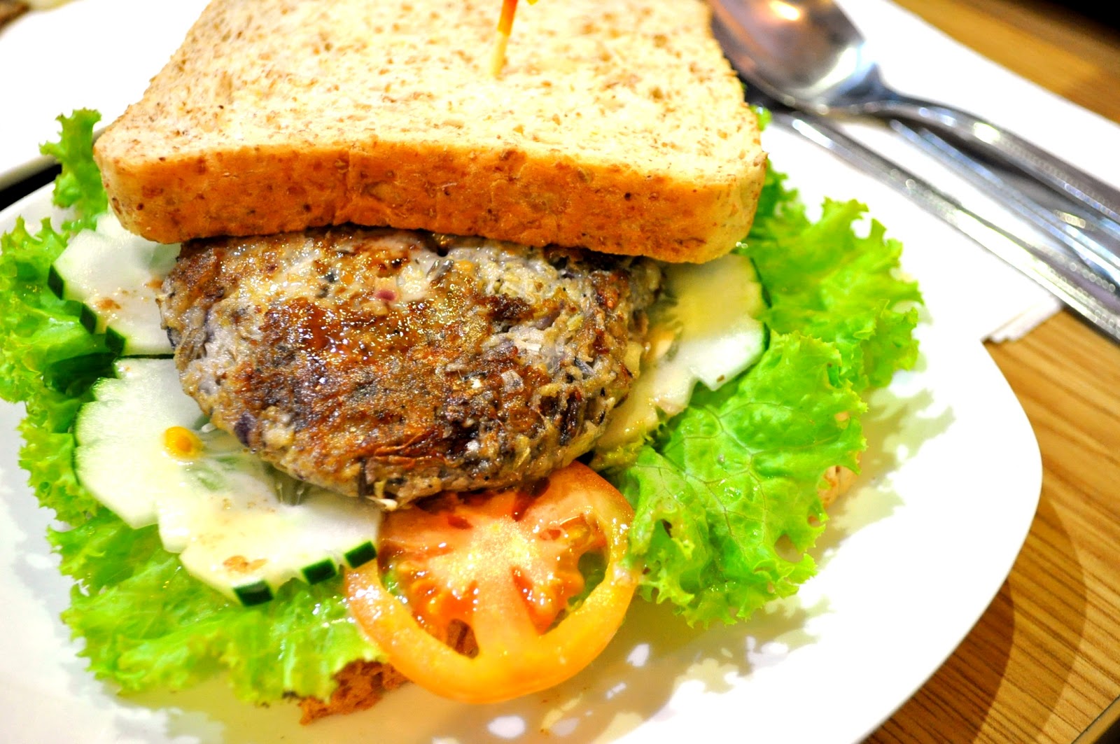 Banana blossom patty picture