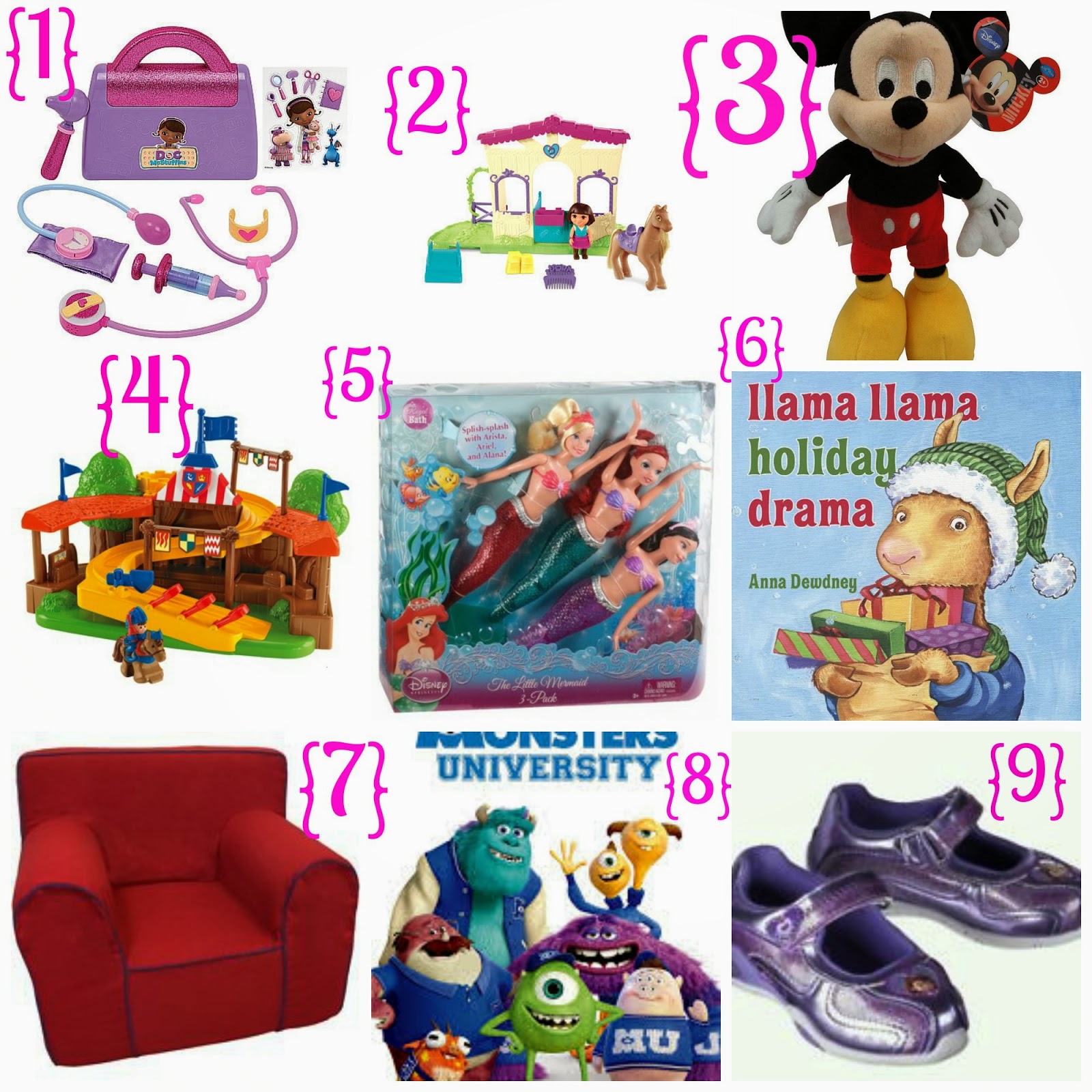 2 year old christmas list