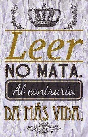 leer no mata