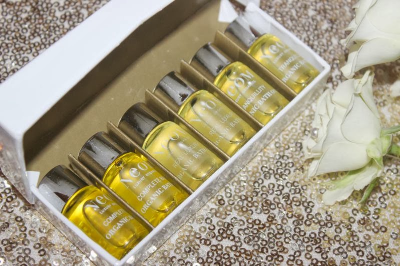 Neom Organic Bath and Shower Indulgence Set The Sunday Girl
