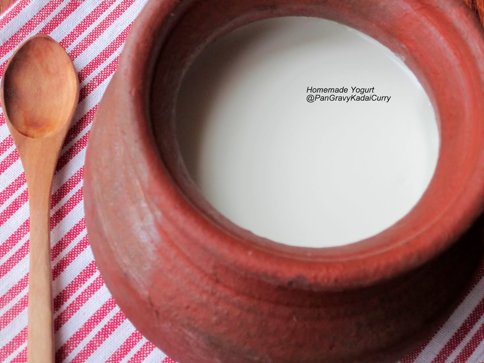 Pan Gravy Kadai Curry Make Your Own Yogurt "Clay Pot Curd"