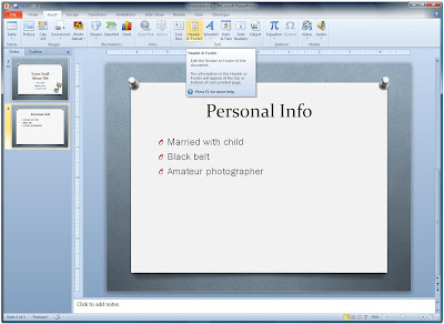 Personal Info
