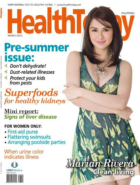 Marian Rivera on Health Today Magazine March 2012 | Marian Rivera Photo