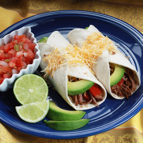 SlowCooker Beef Fajitas Samantha's favorite recipes
