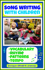 photo of: Song Writing with Children by Enrique Feldman at PreK+K Sharing