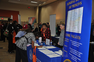 Alumnus Valdie Masco counsels offenders at the federal Bureau of Prisons in Bryan.