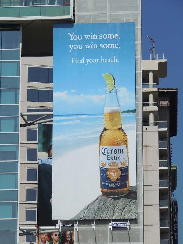 Corona Win Some billboard