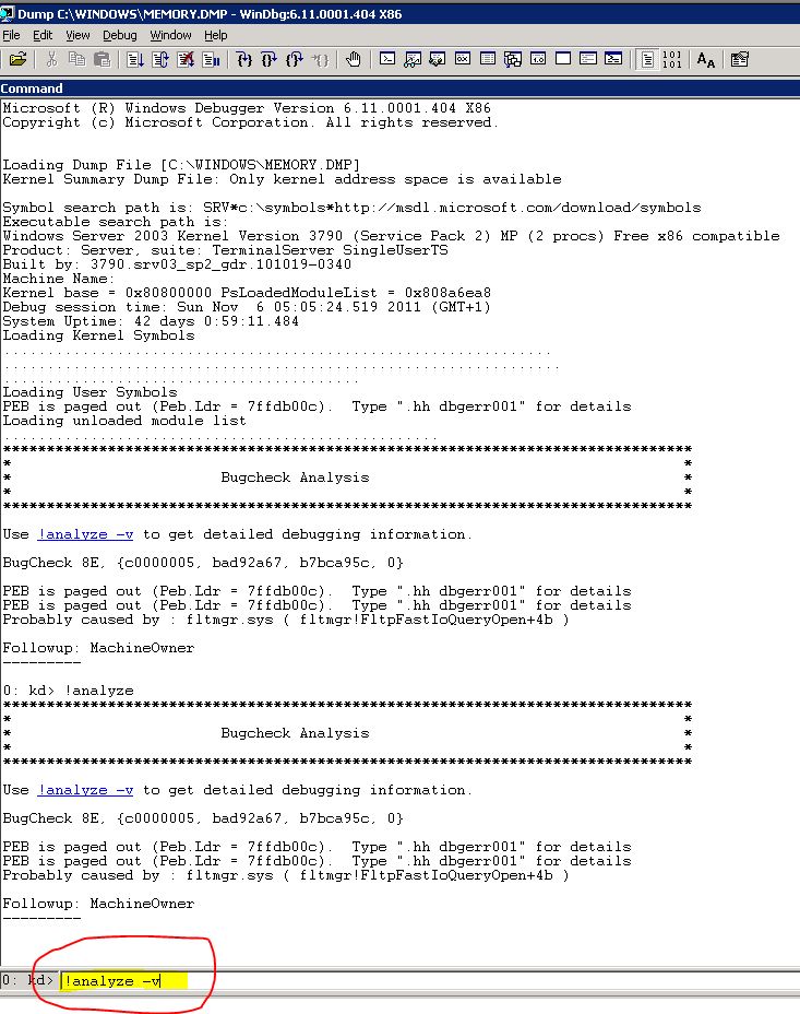 For TechGuys How to Analyze Windows Memory Dump